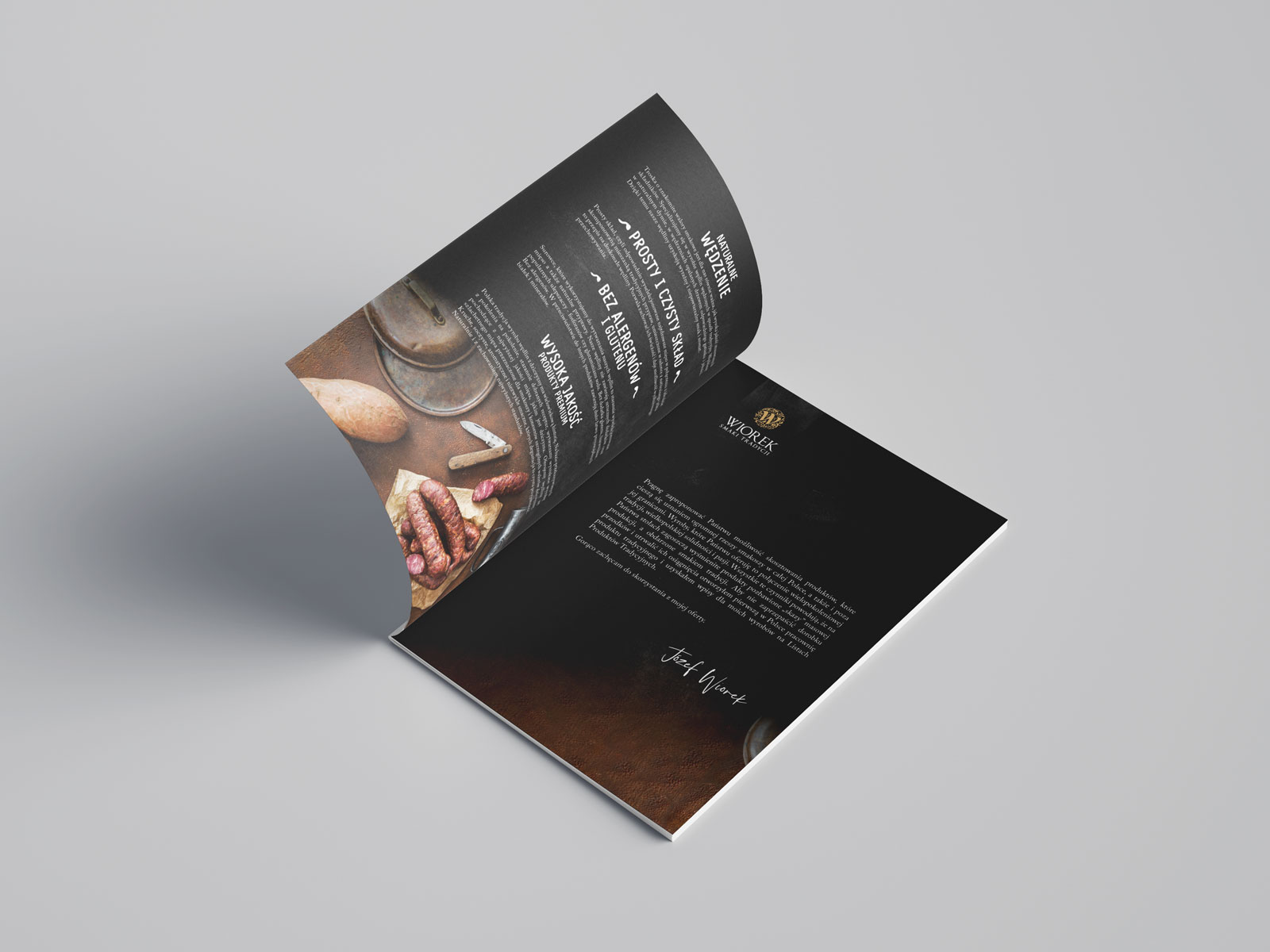 Katalog-folder-produktów-wędliniarskich-smalec-WIOREK-projekt-agencja-reklamowa